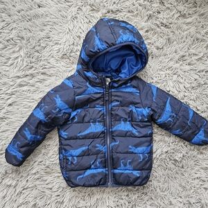 Carter's Toddler Blue Dinosaur Jacket